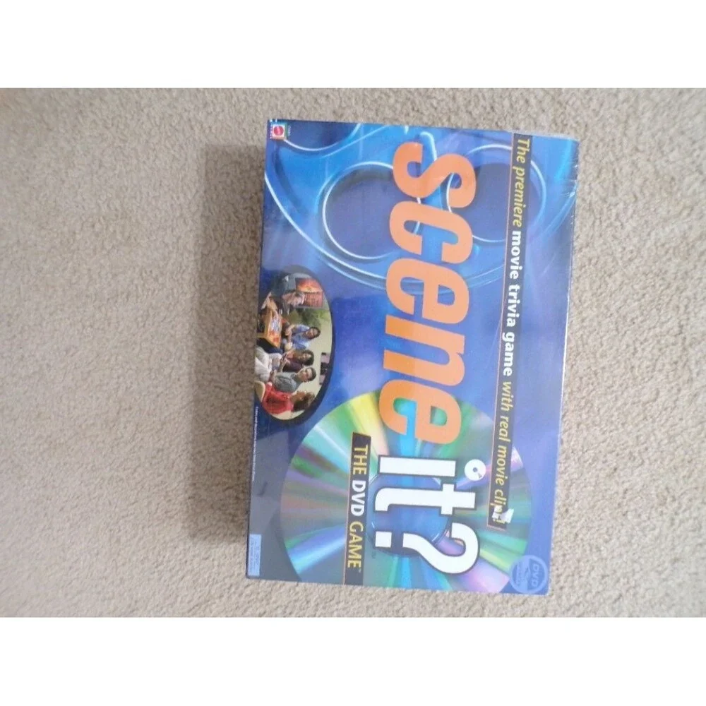 SEGA Scene It? The DVD Game Movie Trivia Board Game DVD Sealed